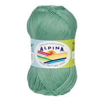 Пряжа ALPINA " XENIA" 100% мерсеризованный хлопок 10 * 50г 240 м №849 серо- голубой. Цена за упаковку 10 шт