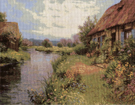 Набор для вышивания "PANNA" " Золотая серия" PS- 1120 ( ПС- 1120 ) " Речная прохлада" 