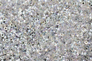 Бисер Япония MIYUKI Delica  11/0 5г DB-1251 серый туман прозрачный радужный