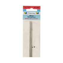 " Gamma" Иглы бисерные сталь NC- 204 d 0. 7 мм 10 шт d 0. 7 мм