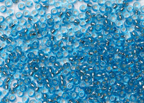 Бисер Чехия круглый 10/0 50г 67030 бирюзовый