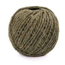 Шпагат льняной ШЛ8 100% лён 1. 3 мм 50 м 55 я суровый