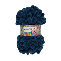 Пряжа ARACHNA "LAZY" 100% микрополиэстер 5 * 100 г 8.5 м №21 джинсовый. Цена за упаковку 5 шт
