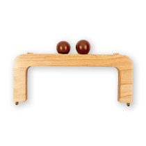 " Gamma" HA- 37 Ручка для сумки 19. 8 х 9. 5 см 1 шт. №01 светлое дерево