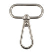 Фурнитура сумочная металл "Gamma" GHN-32 Карабин 32 мм 1 шт. №04 под никель