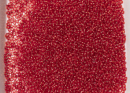 Бисер Япония MIYUKI Seed Beads 15/0 100г 0010 огненно-красный серебряная линия внутри