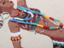 Набор для вышивания " PANNA" " Золотая серия" NM- 7270 " Женщины мира. Африка" 