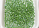 Бисер Япония MIYUKI Delica цилиндр 10/0 5 г DBM-0163 зеленый непрозрачный радужный