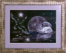 Набор для вышивания "PANNA" PT- 0631 ( ПТ- 0631 ) " Лунный лебедь" 