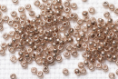 Бисер Чехия круглый 10/0 50г 18112 светло-медный/металлик