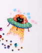 Набор для вышивания "PANNA" "Живая картина" JK-2203 "Космический кот"