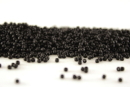 Бисер Япония круглый 11/0 500г 0049F чёрный матовый