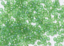 Бисер Чехия круглый 10/0 500 г 51100m прозрачный светло-зеленый радужный матовый
