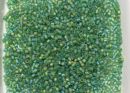 Бисер Япония MIYUKI Delica цилиндр 10/0 50г DBM-0858 светло-зеленый радужный матовый