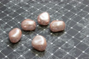 Бусина Чехия PRECIOSA под жемчуг фигурн. 131- 50- 021 16 x 14 мм розовый (rosaline) - 5 бусин