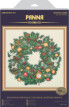 Набор для вышивания " PANNA" " Золотая серия" PR- 7421 " Викторианский венок" 29 х 29 см