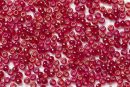 Бисер Чехия круглый 10/0 500г 91090 малиновый/перламутровый