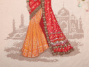 Набор для вышивания " PANNA" " Золотая серия" NM- 7245 " Женщины мира. Индия" 