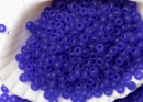 Бисер Чехия круглый 10/0 500г 30080m синий матовый