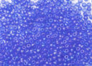 Бисер Чехия круглый10/0 500 г 31030m  синий прозрачный радужный матовый