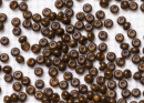 Бисер Чехия круглый 10/0 500г 99190 коричневый