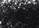 Бисер Япония круглый 11/0 500г 0049F чёрный матовый