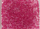 Бисер Япония MIYUKI Delica цилиндр 10/0 5 г DBM-0914 сверкающий темно-розовый кристалл с цветной линией