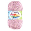 Пряжа ALPINA " LOLLIPOP" 100% хлопок 10 * 50г 175 м №04 розовый- малиновый- сиреневый- салатовый. Цена за упаковку 10 шт