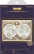 Набор для вышивания "PANNA" " Золотая серия" PZ- 1842 ( ПЗ- 1842 ) " Географическая карта мира" 