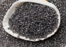 Бисер Япония MIYUKI Seed Beads 15/0 100г 0650 окрашенный рустикальный серый алебастр серебряная линия внутри