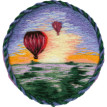 Набор для вышивания "PANNA" "Живая картина" JK-2185 "Брошь. Воздушные шары"