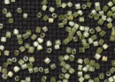 Бисер Чехия сатиновая рубка 10/0 50г 05154 светло-зеленый
