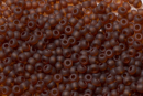 Бисер Чехия круглый 10/0 500г 10110m коричневый матовый