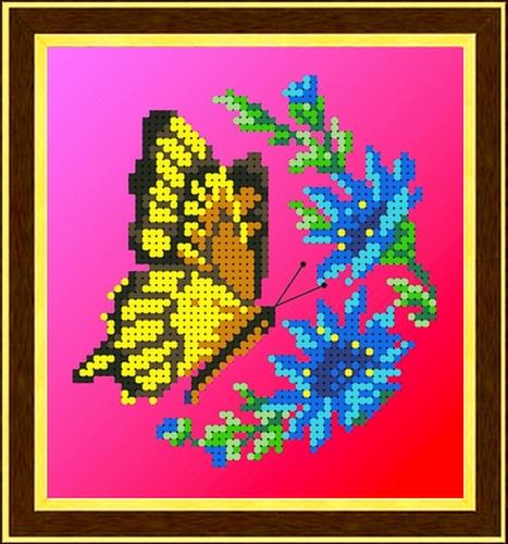 Наборы для вышивания «Бабочки»