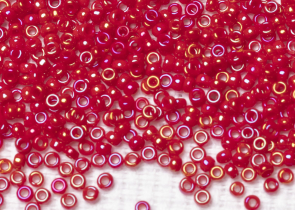 Бисер Япония MIYUKI Seed Beads 15/0 5г 1943 красный непрозрачный блестящий — фото 2