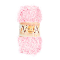 Пряжа VISANTIA " TRAFKA" 100% полиэстер 5 * 100 г 150 м №0013 бл. розовый. Цена за упаковку 5 шт — фото 1