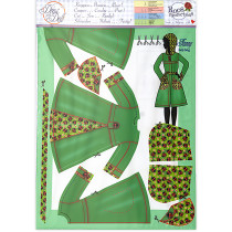 Набор для шитья " DressYourDoll" Одежда для кукол №4 S412- 0404 Fanny Ladybug — фото 2