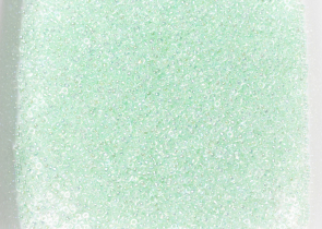 Бисер Япония MIYUKI Seed Beads 15/0 5г 0271 мятный кристалл радужный зеленая линия внутри — фото 4