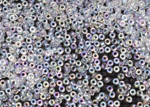 Бисер Япония MIYUKI Seed Beads 15/0 100г 0250 кристалл радужный — фото 2