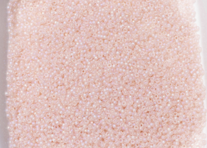 Бисер Япония MIYUKI Seed Beads 15/0 5г 0155FR розовый прозрачный бледный радужный матовый — фото 4