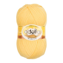 Пряжа ADELIA " MARCUS" 60% полиэстер, 40% шерсть 5 * 100 г 375 м №14 св. синий. Цена за упаковку 5 шт — фото 2