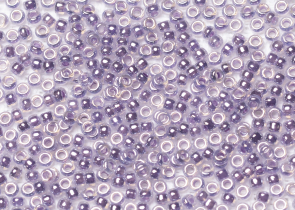 Бисер Япония MIYUKI Seed Beads 15/0 100г 0525 фиолетовый цейлон — фото 2