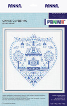 Набор для вышивания "PANNA" SO- 1402 ( СО- 1402 ) " Синее сердечко"  — фото 2