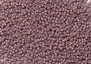 Бисер Япония MIYUKI Seed Beads 15/0 100г 2027 дасти лиловый непрозрачный матовый — фото 1