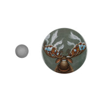 " Gamma" BEM Игольница- магнит в пакете с еврослотом №12 Лось — фото 2