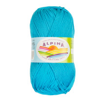 Пряжа ALPINA "ANABEL" 100% мерсеризованный хлопок 10 * 50г 120 м №015 яр.зелёный. Цена за упаковку 10 шт — фото 2