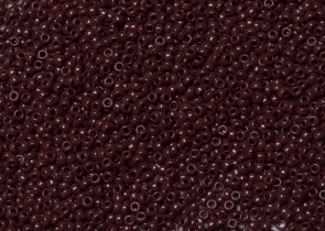 Бисер Япония MIYUKI Seed Beads 15/0 100г 0409 шоколад непрозрачный — фото 1