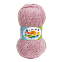Пряжа ALPINA " KLEMENT" 80% альпака, 20% мериносовая шерсть 4 * 50г 300 м №31 синий. Цена за упаковку 4 шт — фото 2