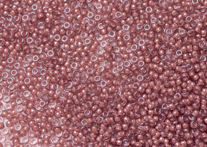 Бисер Япония MIYUKI Seed Beads 15/0 100г 0364 ягода блестящий с цветной линией — фото 1