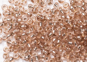 Бисер Чехия круглый 10/0 500г 78112 бежевый — фото 1